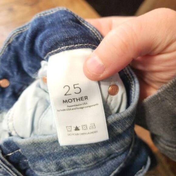 MOTHER The Looker Jeans in Groovin Size 25 - Picture 5 of 6